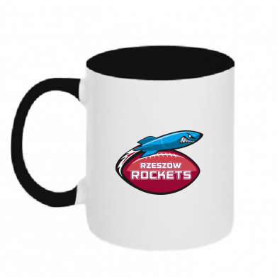 Kubek dwukolorowy ROСKETS - PrintSalon.pro
