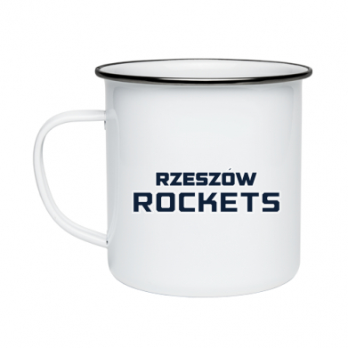 Kubek emaliowany ROCKETS