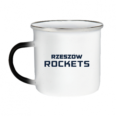 Kubek magiczny emaliowany ROCKETS