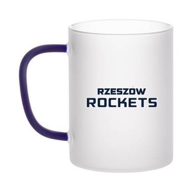 Kubek szroniony dwukolorowy ROCKETS
